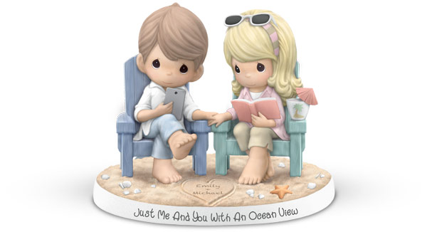 Just Me And You With An Ocean View Personalized Figurine