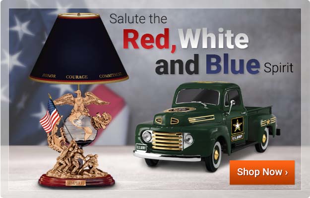 Salute Your Red, White and Blue Spirit - Shop Now