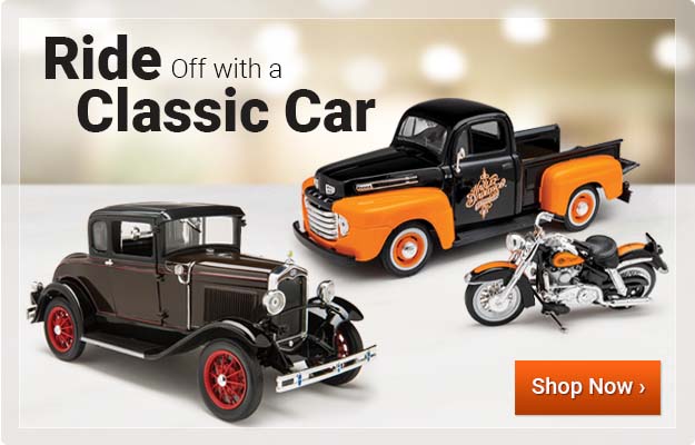 Ride Off with a Classic Car- Shop Now
