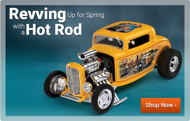 Revving Up for Spring with a Hot Rod - Shop Now