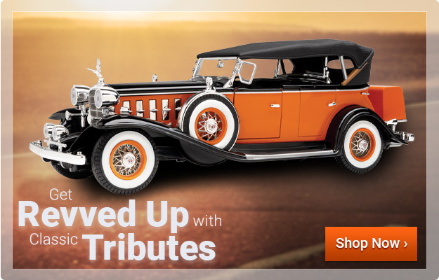 Get Revved Up with Classic Tributes - Shop Now