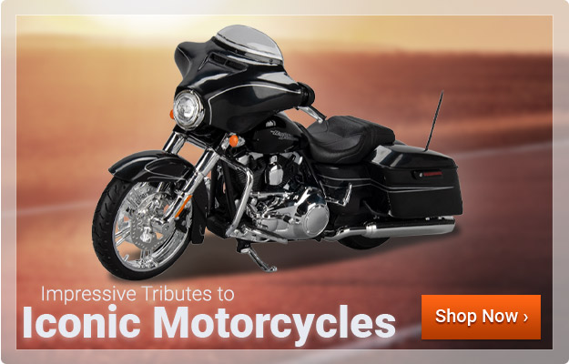 Impressive Tributes to Iconic Motorcycles - Shop Now