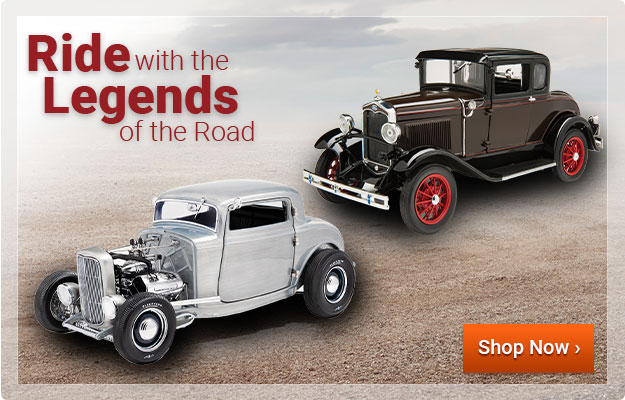Ride with the Legends of the Road - Shop Now